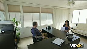 i feel dirty as horny loan agent touches vip4k babe with camera