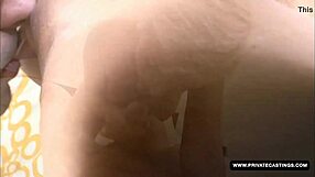 Teenie Eve Smile sucks and fucks in pov