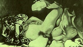 Vintage erotic drawings evoke deep emotions in anime hentai style