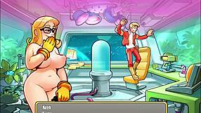 Let's play space rescue with hot Sophie in the game