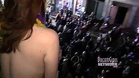 girls getting naked on bourbon street? and in our hotel room!