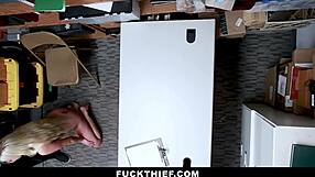 Getting Out of Trouble Means Teen's Tight Pussy Pounded