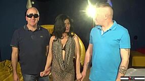 gang bang with newcomers in amateur orgy