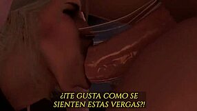 Коррупция в лодже в 3D анимации 4K с огромным членом и гигантскими сиськами на свободе.