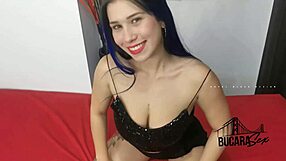 Colombian Slut Katty Blake Fucks Big Cock for Just 20 Dollars! Can You Believe Her Wild Webcam Show?