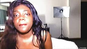 Ebony stepdaughter wakes me for morning fun