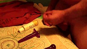 first anal assfucking solo masturbation