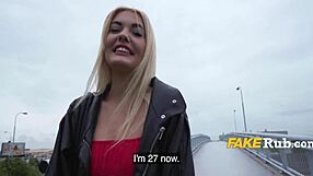 I met the cute belgian college student eager to bounce during the interview