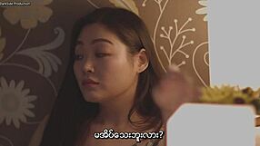 รักแบบนุ่มนวลเกาหลีฉีกเสื้อผ้าใน HD