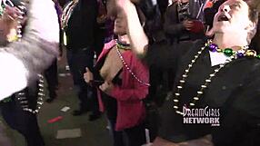 girls getting naked on bourbon street? and in our hotel room!