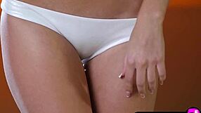 Amazing Brunette Milf Model Niemira Displays Perfect Natural Curvy Body In Stunning Striptease