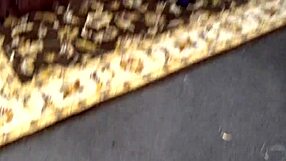 Oblivious brunette stepmom gets creampie in ass and pussy during costume party