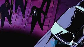 Riley Reid in Wild Hentai Cartoon Animation with Intense Blowjob Scenes