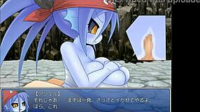 An imp with big tits appears