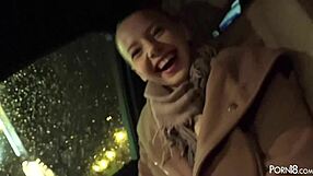 blonde teen gives blowjob in hardcore casting interview