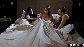 Ever Seen Bisexual MILF Mona Azar Dominate a Threesome with Stepson Nathan Bronson and Hot Student Gizelle Blanco?