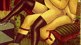 vintage erotic drawings from old comics and cartoons