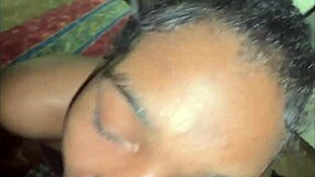 convinced my gay friend to suck my fat dick, then her gf watches.