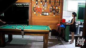 Latina Lady Ready for Cock with Husband's Friend Help.