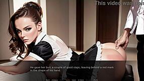 A naughty maid helps to make a dirty fantasy come true