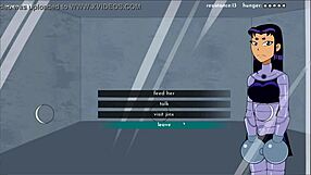 Raven gives a handjob in 18Titans Episode 13