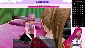 vtuber lewdneko reaches orgasm in harem hotel part 25!