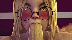 So, this cute fox girl gets slammed hard in wild 3D hentai action