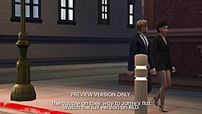 natalie's hidden romance unfolds in 3d hentai preview.