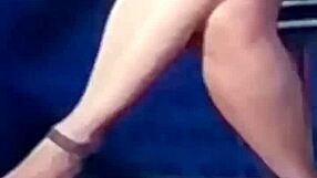 Spicy Hot Indian TV Anchor Gets Bent Over on Cricket Show!