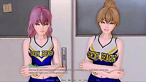 Intense harem adventures in the hotel game with multiple partners