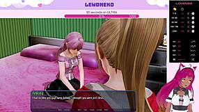 vtuber lewdneko reaches orgasm in harem hotel part 25!