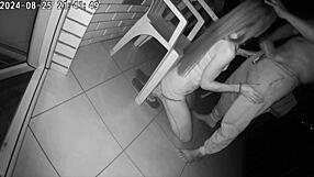 Fucked Friend's Wife in Ass and Mouth in Public Cuckold