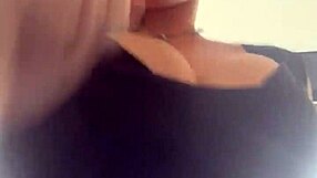 Blonde's Tits Bounce Out At Gym