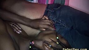 African Threesome Fuck Orgy With Extreme Gagging, Facial, And Monster Cock