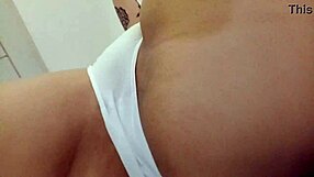 Fat latina curvy pornstar masturbates alone in sexy fetish video