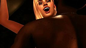 Jungle love 3 brings wild blonde interracial action