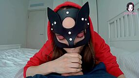 Lilith Cain receives mouthful of thick cum