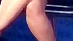 Spicy Hot Indian TV Anchor Gets Bent Over on Cricket Show!