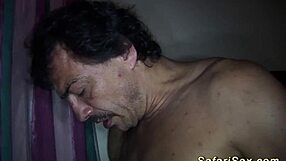 African Threesome Fuck Orgy With Extreme Gagging, Facial, And Monster Cock