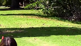 Damn, BFF babes get impaled hard on jock in rough action!