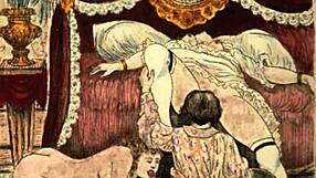 Wintage erotyczne rysunki pokazują klasyczną zmysłowość i ponadczasowy urok