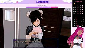 vtuber lewdneko reaches orgasm in harem hotel part 25!