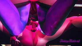 League of Legends Hentai - Ahri Star Guardian Gets Pounded Hard in LOL Anime