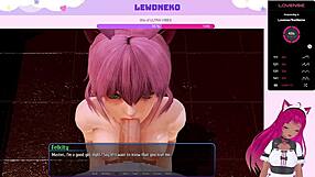 vtuber lewdneko reaches orgasm in harem hotel part 25!