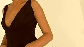 blonde babe uses speculum to explore her body in close up