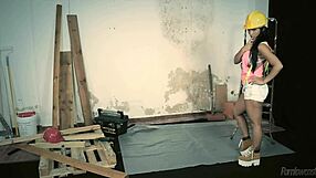 latina sônia kel does a hot striptease and masturbates 😍