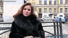 Amateur Eurobabe Bent Over For Intense Doggystyle Pounding In Casting Tape