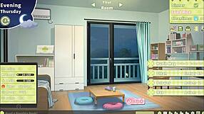 summer clover in harem hentai game ep 10 gets cum on face