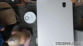 Police fuck attempted thief