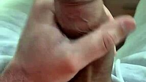 stroking a delicious cock in bisexual gay scene